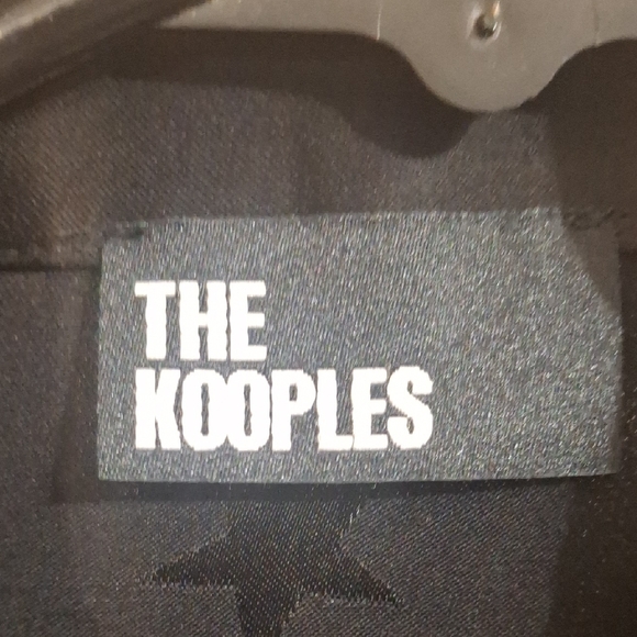 Kooples Black Star Ruffled Unique Blouse - Picture 2 of 12